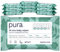 Pura Travel Baby Wipes 100% Plastic Free, 99% Water, Suitable for Sensitive Skin & Eczema Prone Skin, Hypoallergenic. Biodegradable, Compostable, Vegan, 28 x 24 per pack, (672 Wet Wipes)