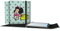 Mafalda 88212610 Coleccion Mafalda Ordner mit 4 Ringen und Nachfüllpapier, A4, mehrfarbig