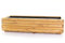 HolzFee Pflanzkasten Akzent 120 Kiefer hell geölt 118 x 40 x 30 cm Holz Hochbeet