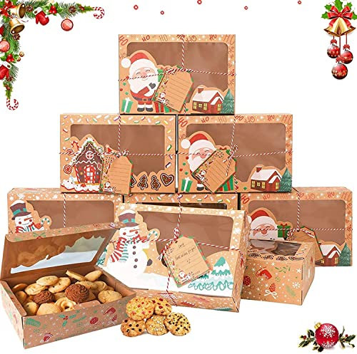 Sunshine smile 12pcs Geschenkbox Weihnachten,Plätzchen Verpackung Weihnachten,Geldgeschenke Verpackung Weihnachten,Lustige Verpackung Weihnachten,Geschenke Boxen Set,Geschenke Boxen Set