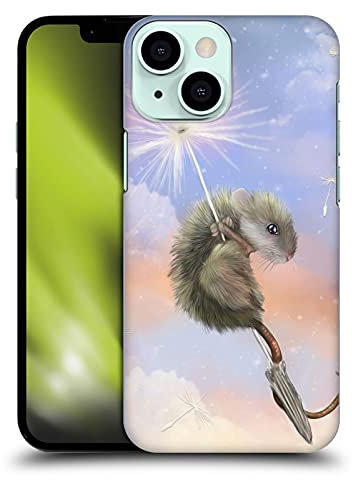 Head Case Designs Officially Licensed Ash Evans Dandelion Mouse Animals Hard Back Case Compatible With Apple iPhone 13 Mini