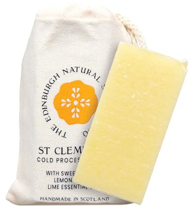 St Clements Natural Soap Bar | Cold-Processed with Coconut Oil & Sweet Orange