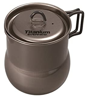 Evernew Titanium Lightweight Camping Tea Pot, 500