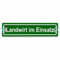 Schilderio Premium Saugnapfschild Landwirt im Einsatz 3 mm Acrylglas ca 200x50 mm Landwirt im Einsatz Schild Auto mit 2 Saugnäpfen 20 mm Autoschild Landwirt zur Befestigung an Autoscheiben von innen