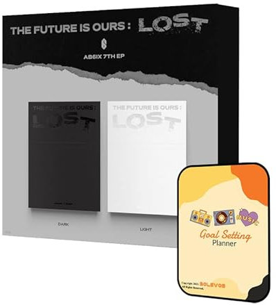 THE FUTURE IS OURS : LOST AB6IX Album [LIGHT Ver.+DARK Ver. 2Album Full Set]+Pre Order Benefits+BolsVos K-POP Inspired Digital Planner, Digital Sticker Pack (7th Mini Album)