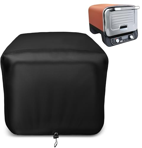 Amerbro Abdeckung für Ninja Woodfire Outdoor-Ofen – wasserdichte Ninja-Pizzaofen-Abdeckung, kompatibel mit OO101 (OO100-Serie) – strapazierfähiges 600D Oxford-Gewebe, HJ-GC-OO101-19