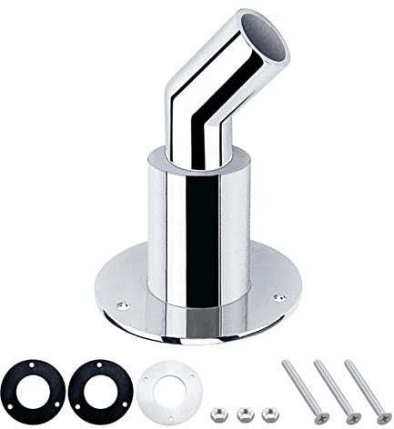 FANPK 24mm Exhaust Fitting Tube Pipe Diesel Heater Socket Kit Thru Hull Boat Car Truck Ventilation Adapter Stainless Steel 316 Heater parts