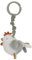 Little Dutch 8813 Stoff Aufziehtier Huhn Spielzeug für Babyschale/Kinderwagen - Little Farm weiß