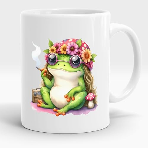 Dropful Design tazza Rana ceramica 325 ml