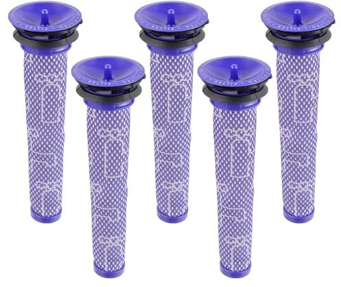 HUAREW 4 Pz Pre Filtro per Dyson,Filtro di Ricambi per Dyson V6 V7 V8 DC58 DC59 DC61 Parti Aspirapolvere Accessori