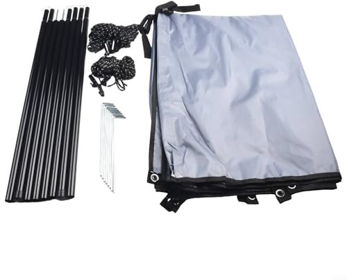 FUBESK Toldo para coche, tienda de campaña, SUV, toldo para autocaravana, SUV, instalación de 6 minutos, protección contra la lluvia y el sol