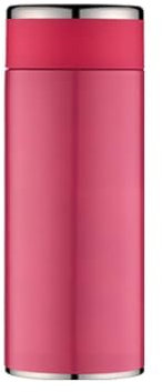 Generic Botella de agua de acero inoxidable con aislamiento al vacío, 200 ml, color rosa