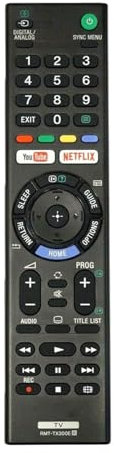Telecomando Sostituire RMT-TX300E for Sony LCD Bravia Smart 4K HDR Ultra HD Android TV TV KDL-43WE750 KDL-43WEE753