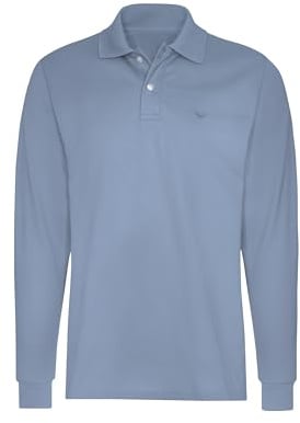 TRIGEMA Langarm Poloshirt mit Armbündchen