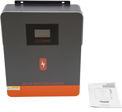 Chynalys 6200W Solar Hybrid Wechselrichter 48V Multifunktionswechselrichter mit 120 A MPPT Solar Laderegler Max PV 500V, 220/230/240V Nominale Ausgangsspannung