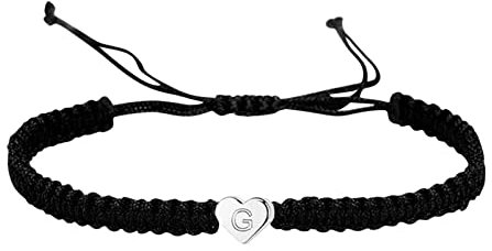 Initialen-Armbänder für Frauen mit überlappenden Heilkristallen, Gliederarmband aus Naturperlen, elastisches Armband 925, modisches Geburtstagsgeschenk, Freundschaftsarmbänder, verstellbare Armbänder