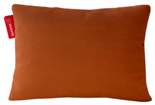 Auronic Heizkissen Kabellos - Wärmekissen mit Akku - Kabelloses Kissen mit Abschaltautomatik - Elektrisches - Beheizbares - Infrarot - Aufladbar - Für Rücken - 45x60cm