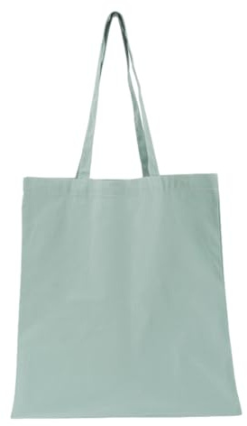 AMSLSIU Convenient and Reliable Tote Bag for Daily Errands Cotton Large Capacity Tote Bag Shopping Bag Shoulder Bag Tote Bags, Tea Green