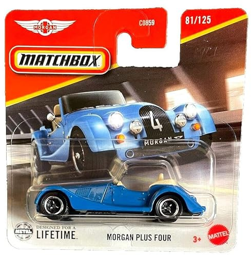 C0859 Matchbox 1:64 Single Cars Morgan Plus Four JBR78