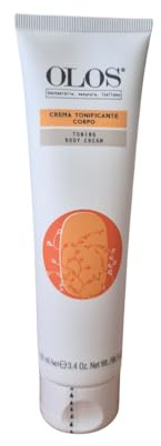 OLOS Belebende Körpercreme, limitierte Edition, 100 ml, 96% natürliche Inhaltsstoffe, Feuchtigkeitscreme für den Körper