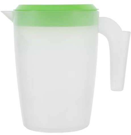 TOYANDONA Pichet À Eau Froide Avec Couvercle Carafe À Jus Réutilisable Pour Réfrigérateur Pichets Pour Les Boissons 16.50 X 15.30 X 10.80 cm Pour Maison Bureau Pique-