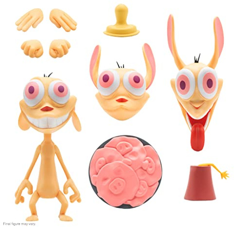 SUPER7 Ren et Stimpy figurine Deluxe Ren 18 cm