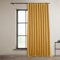 HPD Half Price Drapes Rideaux occultants Extra Larges en Faux Lin texturé pour Chambre à Coucher (1 Panneau), 254 x 304 cm (l x L), pour Salon, décoration d'intérieur, Pissenlit doré