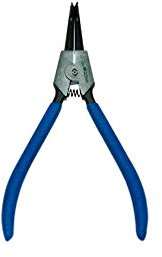 Pince pour circlips extérieurs - Becs usinés 90° - L. 241 mm