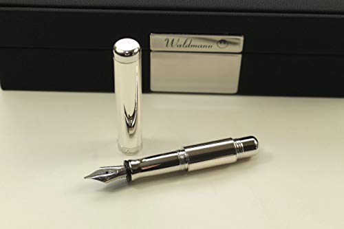 Waldmann Voyager Hochglanz-Poliert Füller 925 Sterling-Silber