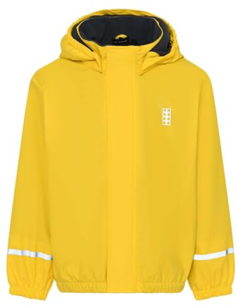 LEGO Wear Unisex Kinder Wear Unisex Gefüttert 5.000 Wassersäule Lwjipe 708 Regenjacke, 207, 104 EU