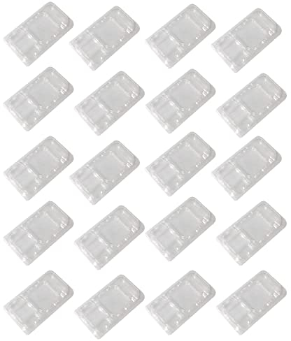 WELWIK 10PCS CPU Plastic Protective Case Computer CPU Case Tray Packaging Clamshell for AMD 938 940 AM2 AM3 AM4 FM1