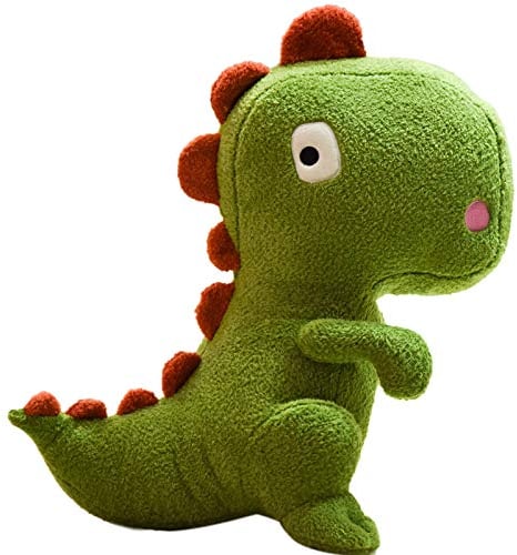 TROYSINC Dinosaurier Plüschtier Kuscheltiere,Plüschtier Spielzeug Plüsch Dinosaurier Stofftier Kinder Spielzeug Festival Geschenk (grün,25cm)