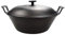TREGOO poêles à frire Cast Wok Fer Marmite Wok Poêle à frire marmite à soupe Uncoated Casserole Cocotte Cocotte Cocotte Batterie de cuisine Cuisinière au gaz chinois Pan