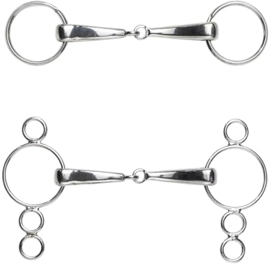 Panduro Hobby Horse | Stick Horse Bit 2-Pack- Bridong Bit & Pessoa Bit (12,5 cm Breite)- Zaumzeug Nicht enthalten | Zubehör für Steckenpferd