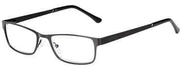 Edison & King Korrektionsbrille „Elements“ vom Optiker mit Einstärkengläsern. Entspiegelt. Gehärtet. (Schwarz)