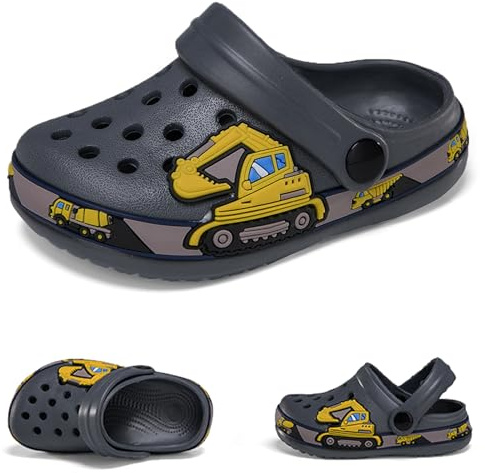 Hitopteu Kinder Clogs Dinosaurier Gartenschuhe Pantoffeln Gartenclog