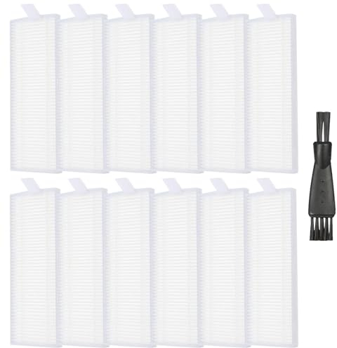 VEGCOO 12 filtri HEPA di Ricambio, Kit di filtri per Robot Aspirapolvere Compatibili con Lefant M210/M210B/M210S/M213/, Accessorio Compatibili con OKP Life K2/K3/K3A/K4/K5 Aspirapolvere Robot