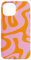 Hülle für iPhone 15 Rosa und Orange Liquid Swirl Abstraktes ästhetisches Muster