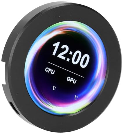 2.1 Inch AIO Display Screen Upgrade Kit with CPU Liquid Cooler and LCD Temp Monitor for PC Computer Accessories and PC Parts