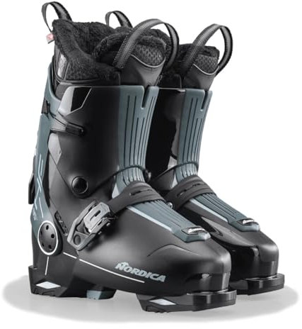 NORDICA HF 85 W GW Ski Schuh 2025 Black/Green/Aquamarine, 26.5