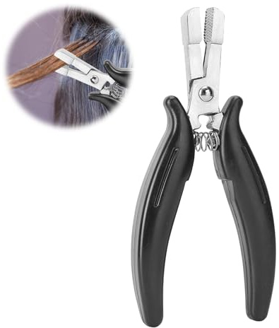 GOEDCH Pince à Extension: Pince Extension Cheveux pour Enlever les Extensions à la Kératine, Perles Hair Extension Pliers Outil de Retrait pour Extensions de Cheveux en Fusion