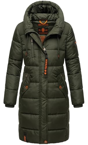 MARIKOO Damen Winter Jacke Stepp Parka Mantel Winterjacke warm gefüttert Yuikoo XS-XXL