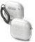 Ringke Air Compatibile con Cover AirPods 4, Custodia Leggero Resistente ai Graffi TPU con Moschettone e Portachiavi - Glitter Clear