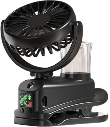 Ventilador De Niebla De Pulverización, Ventilador De Nebulización De Agua, Ventiladores De Pantalla Digital, Ventiladores De Niebla Para Exteriores Con Ventilador De Nebulización De Agua Con Pantalla
