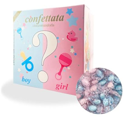 CandyFrizz Selection - Confetti Incartati Singolarmente - Laurea,Battesimo,Baby Shower,Compleanno e Anniversario-Non perdere l'occasione di rendere speciale ogni momento! (Baby Shower Mix 500gr)