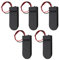 ZYHARUKO Lot de 2 supports de piles bouton 3 V pour boîtier de batterie 6 V