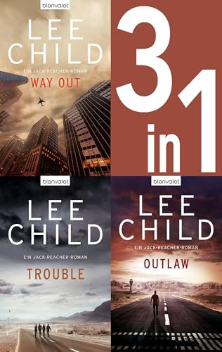 Jack Reacher Band 10-12: Way Out / Trouble / Outlaw: Drei Romane in einem Band (Jack-Reacher-Bundles 4)