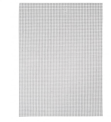 Antihaft Gitter Grillmatte, Rutschfest Grillen Mesh Antihaft Gitter Grillmatte Beschichtet, Wiederverwendbar BBQ Grillmatte Backzubehör, zum Grillen von Gasgrill, Backofen, Kochen