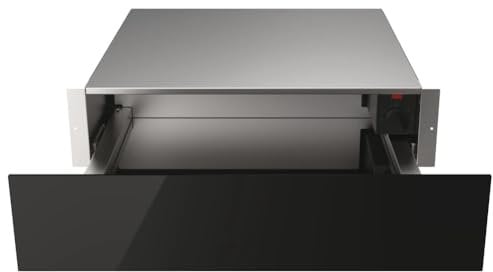 Haier Serie 6 HWD14ID6E Cassetto riscaldante alto 15 cm – Incasso, finitura in vetro nero, capacità 20 l, apertura push-pull, scaldavivande e piatti – 6 posti