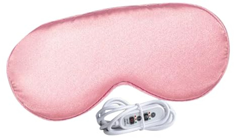 Elektrische -Augenmaske | Mit 3 Heizstufen - Augenkompresse, Schlafmaske Lichtschutz Für Wellness, Flugreisen & Nachtruhe und hält bis zu 5 Stunden durch ideal für entspannende Pausen im Alltag